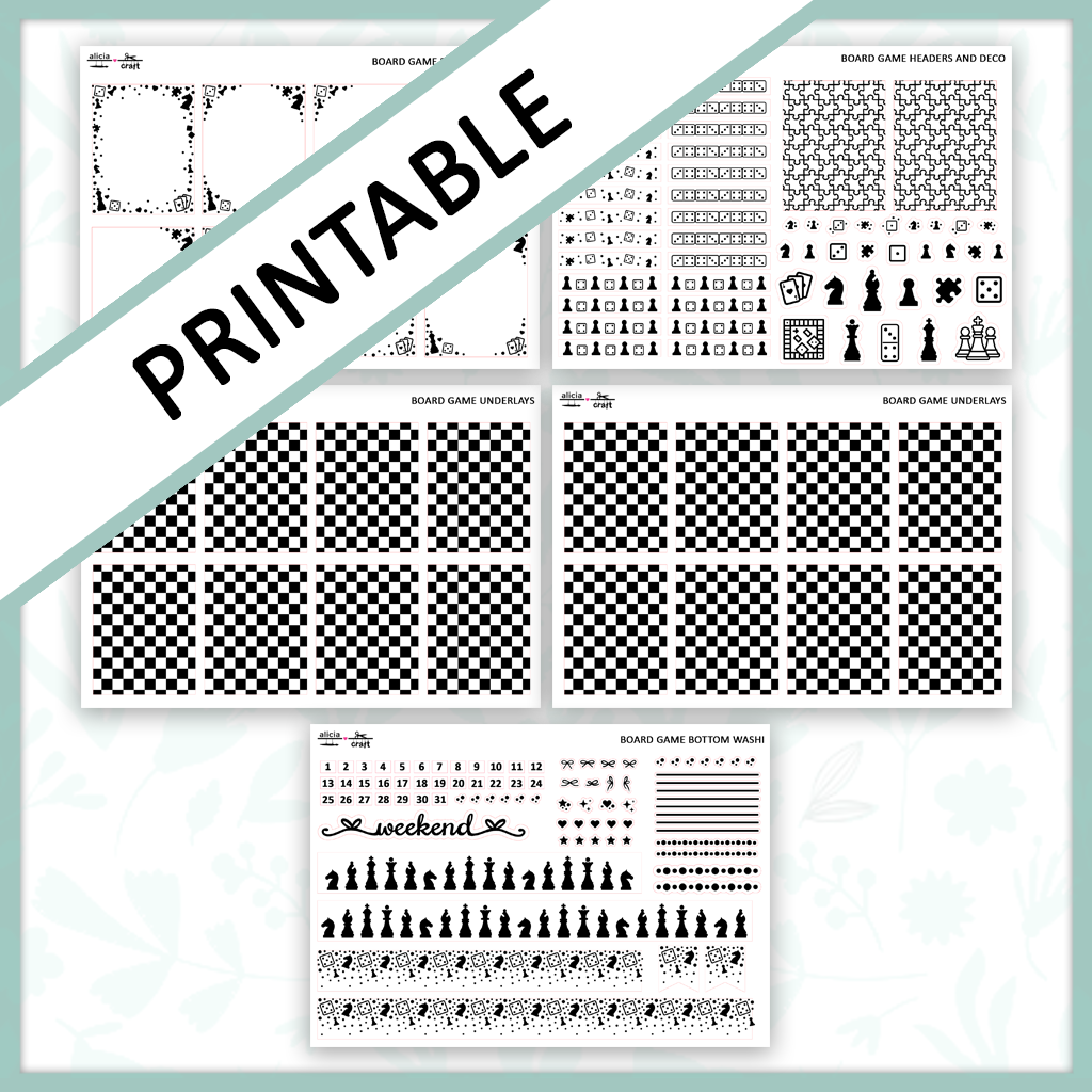 Bullet Bundle Planner Stencils (21 Stencils)