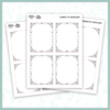 Bow Confetti Full Box Overlays