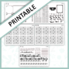 Printable Sharks Foil Bundle