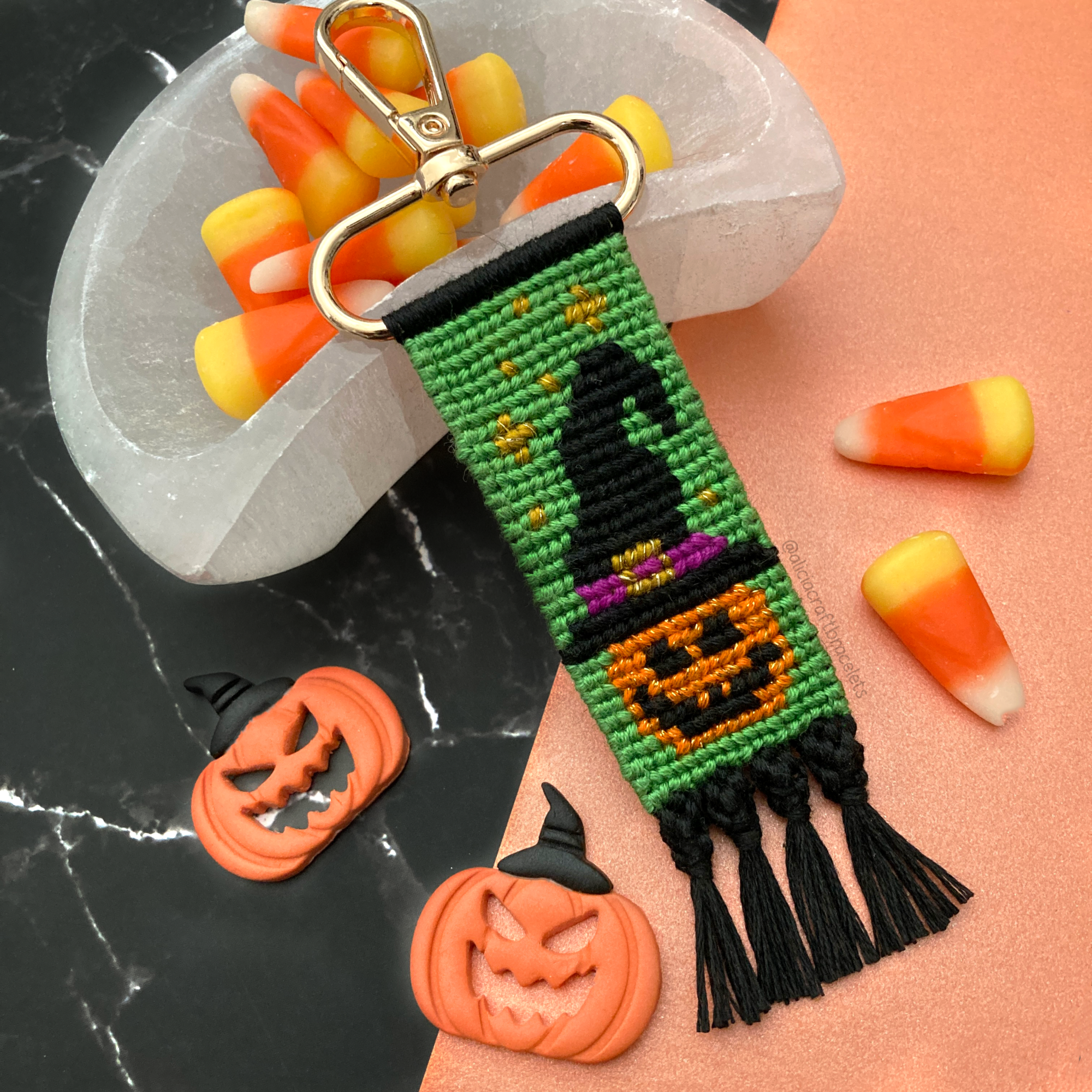 Jack O' Lantern Keychain