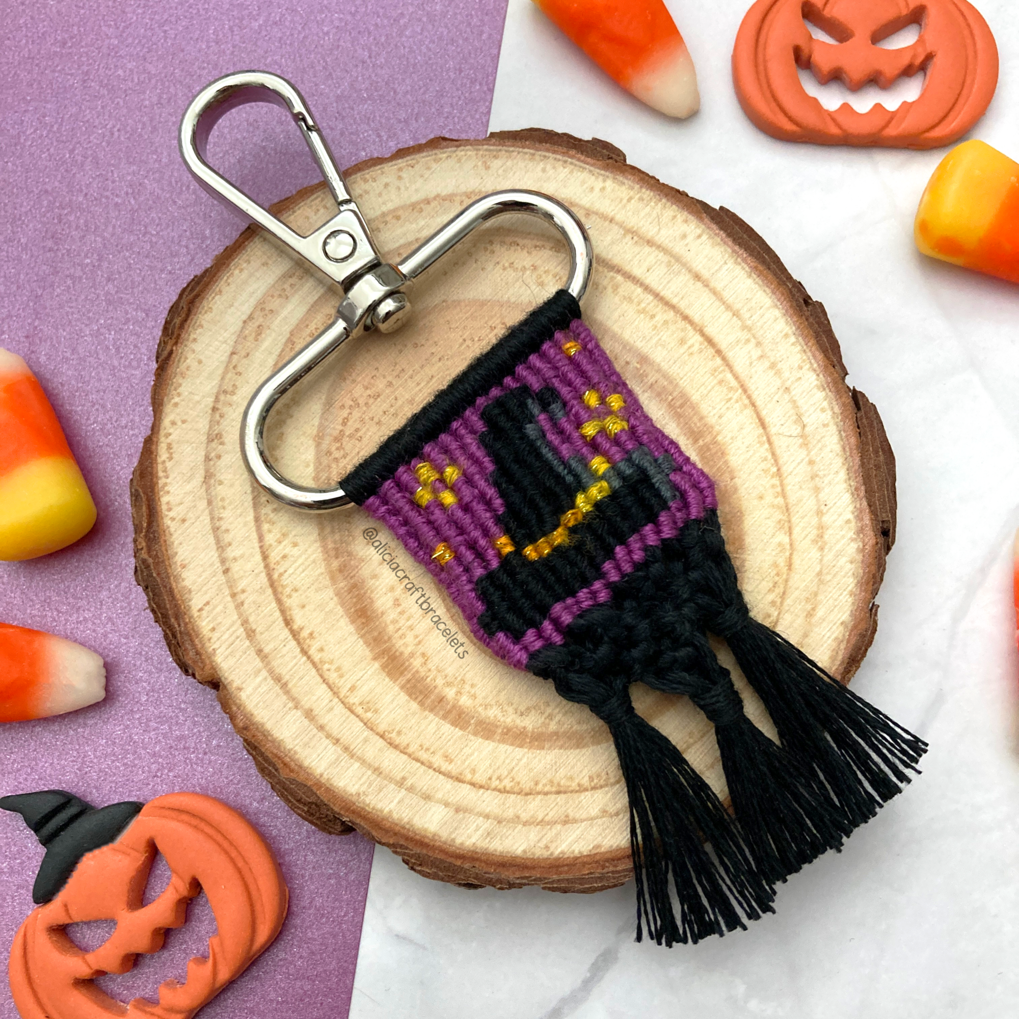 Witch Hat Keychain