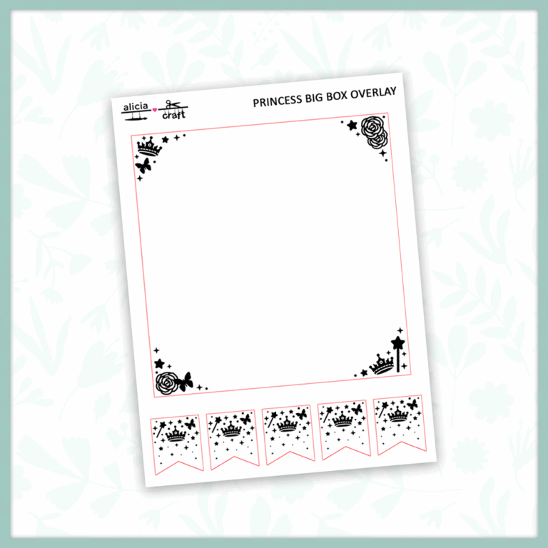 Princess Big Box Overlays