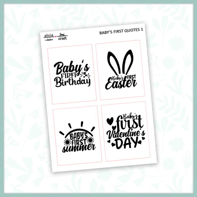 Baby's First Quote Overlays 1