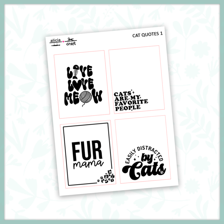 Cat Quote Overlays 1