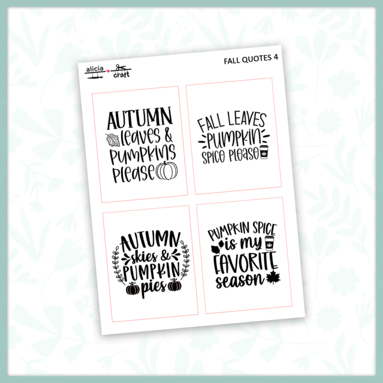 Fall Quote Overlays 4