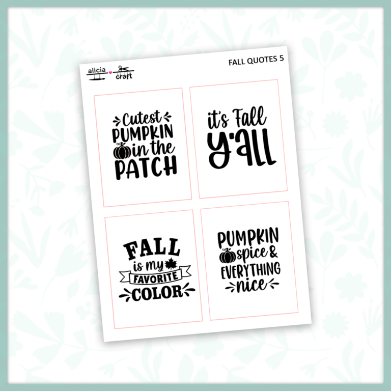 Fall Quote Overlays 5