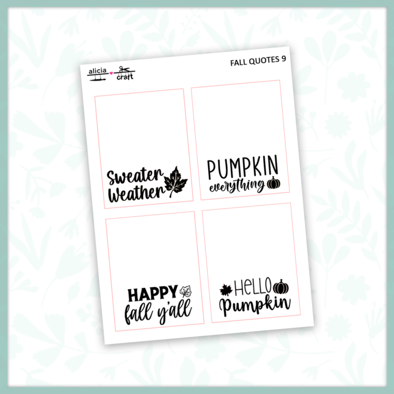 Fall Quote Overlays 9