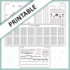 Printable Paris Princess Foil Bundle