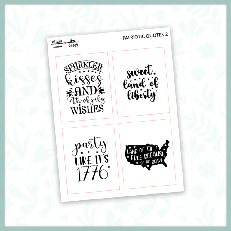 Patriotic Quote Overlays 2