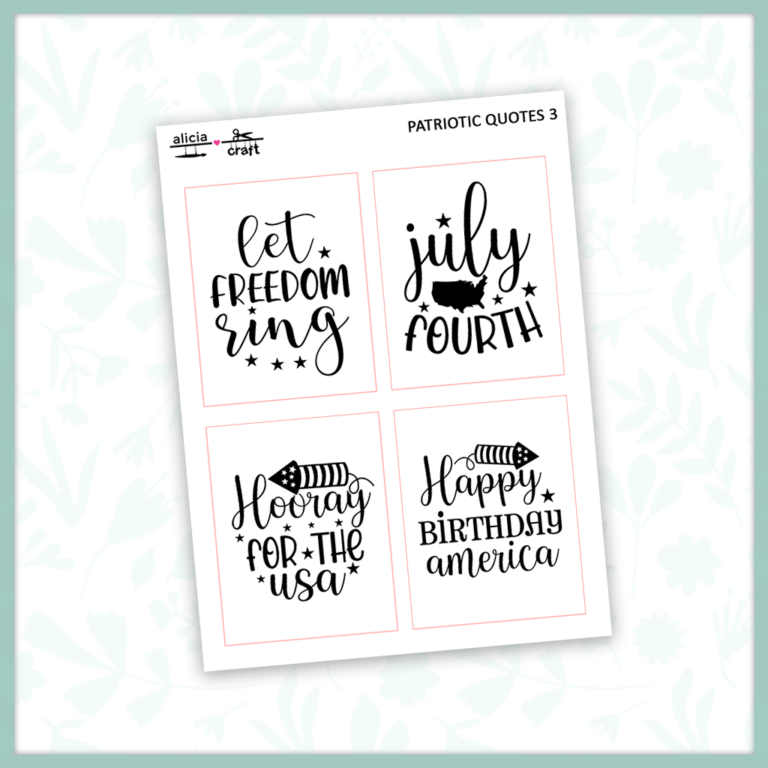 Patriotic Quote Overlays 3