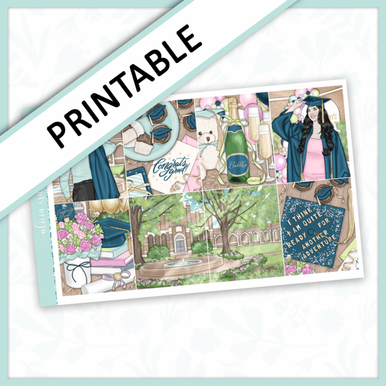 Congraduations Printable Weekly Kit