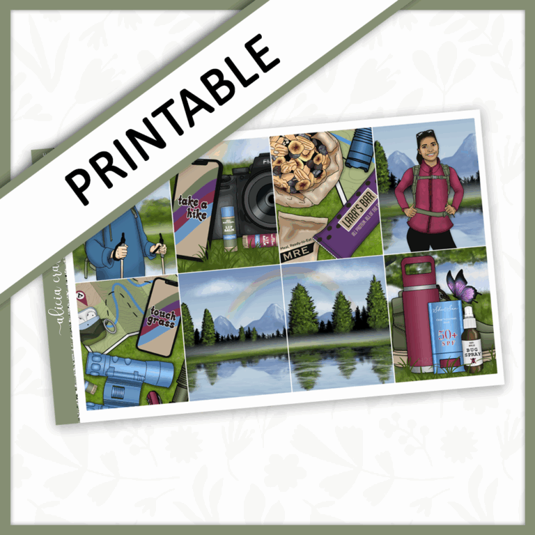 Outdoor Adventure Printable Weekly Kit