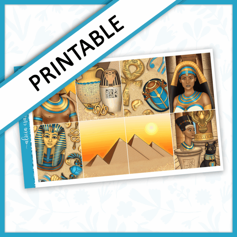 Pharaoh Printable Weekly Kit