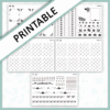 Printable Princess Foil Bundle