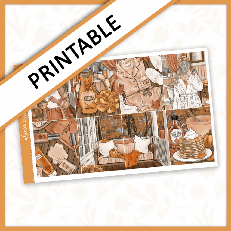 Cozy Fall Printable Weekly Kit