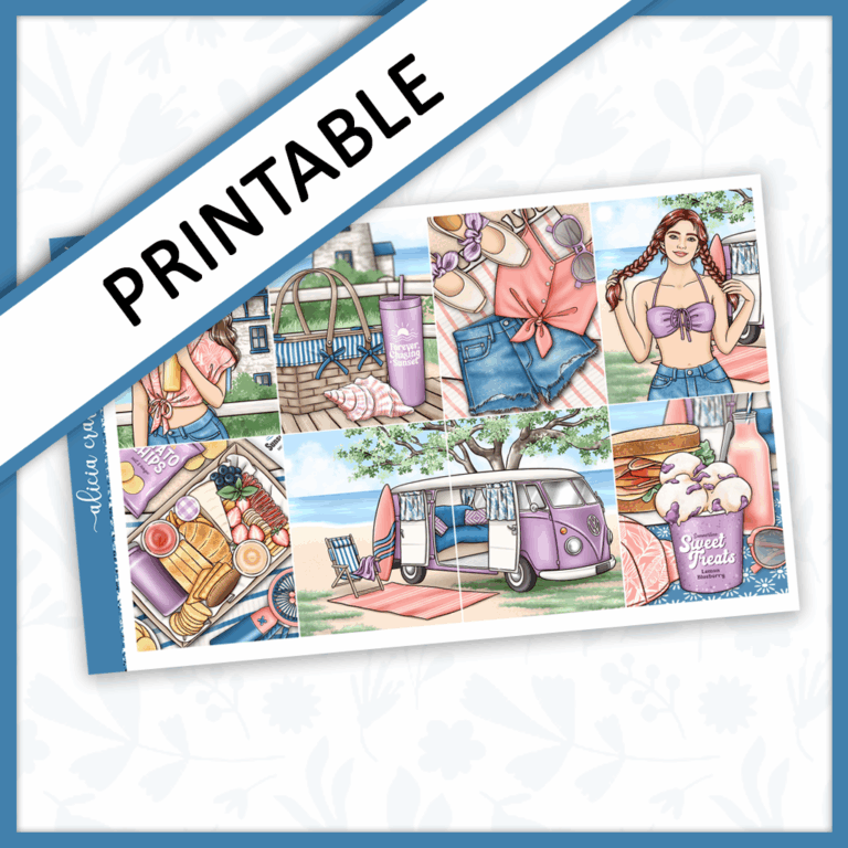 Summer Cruisin' Printable Weekly Kit