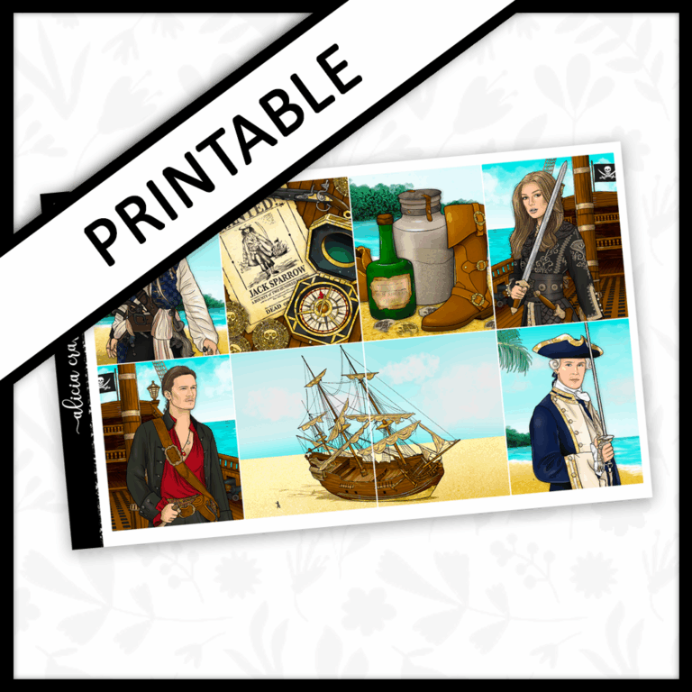 The Black Pearl Printable Weekly Kit