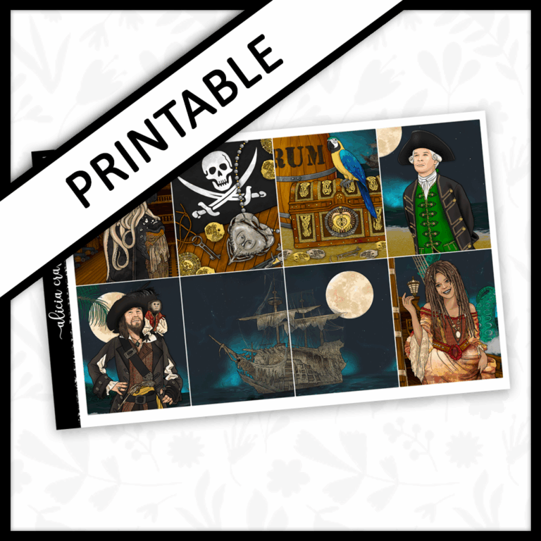 The Flying Dutchman Printable Weekly Kit
